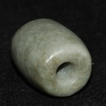 Antike schöne Celadon Jade Perle vermtl. Han Dynastie